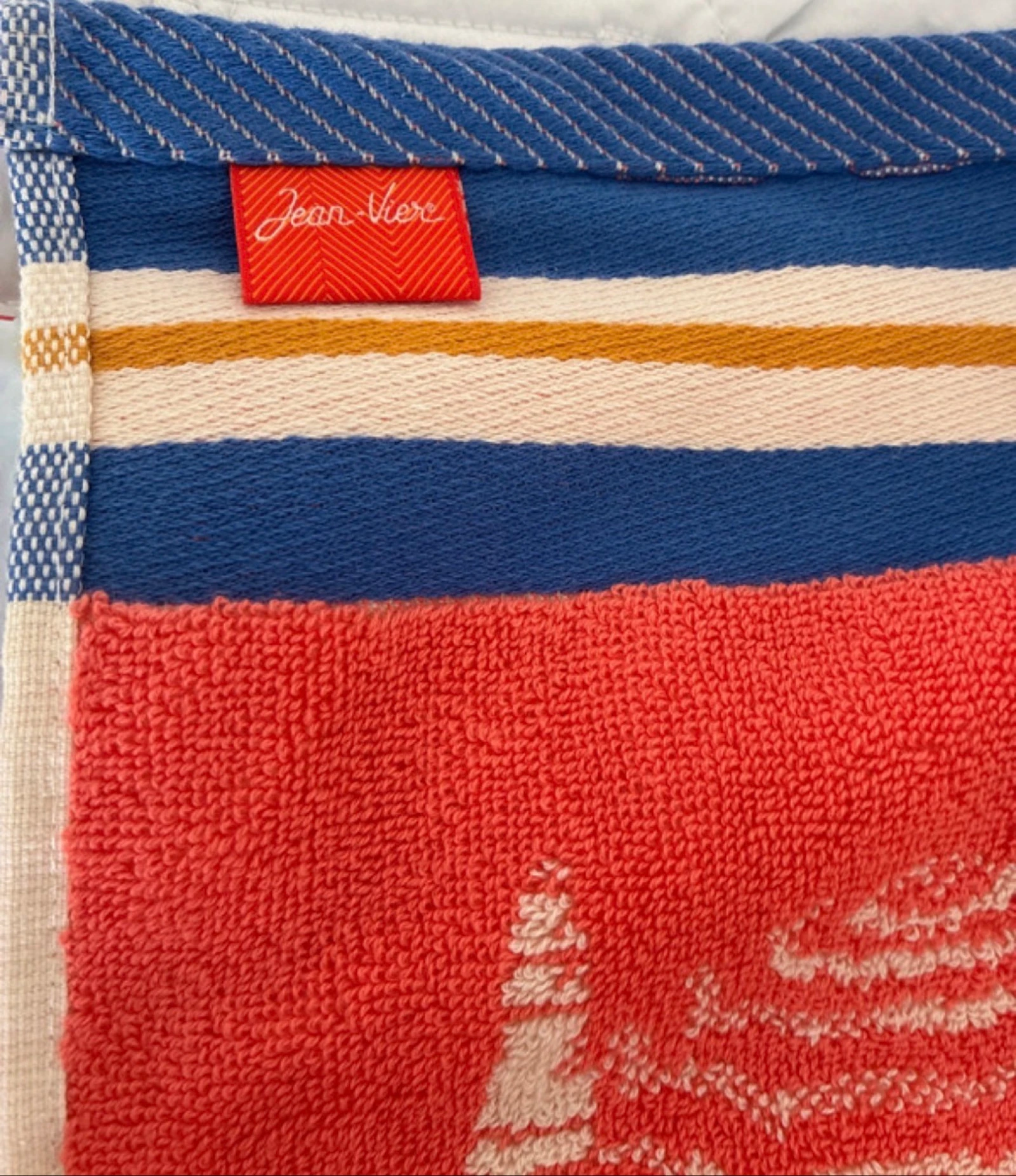Towel de plage en jean vier – photo 2